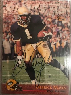 1996  Classic Derrick Mayes 17