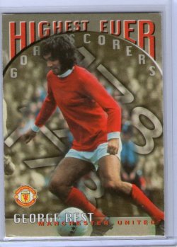 1997  Futera George Best Highest Ever Goalscorer