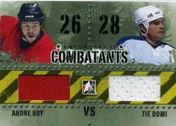 2013-14 In The Game Enforcers II Combatants Andre Roy, Tie Domi
