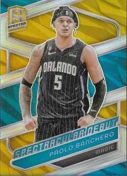 2023-24 Panini Spectra Spectracular Debut Gold Paolo Banchero #ed 1/10