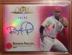 2014 Topps Tribute Pink Brandon Phillips