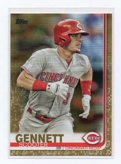 2019 Topps Topps Gold Scooter Gennett