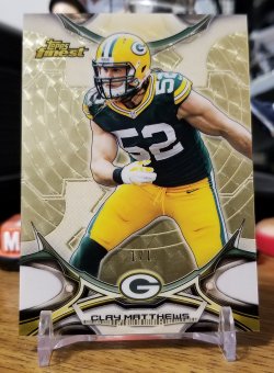 2015 Topps Finest Superfractors Clay Matthews