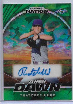 2025 Leaf Baseball Nation Thatcher Hurd 10/1/25