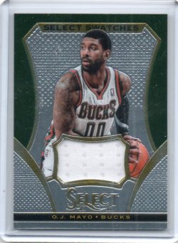 2013 Panini Select OJ Mayo Select Swatches