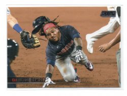 2021 Topps Stadium Club Black Foil Jose Ramirez