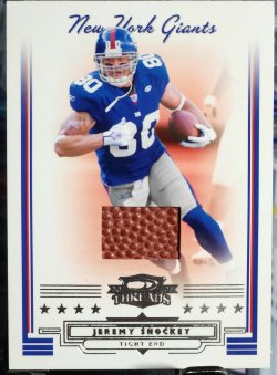 2006 Donruss Playoff Jeremy Shockey Threads