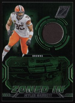 2024  Zenith Zoned In Jerseys Myles Garrett