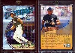 1997  Finest Silver Embossed Refractors Frank Thomas