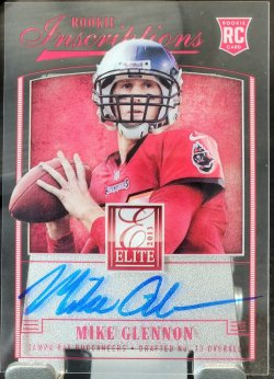 2013 Panini Elite Mike Glennon Rookie Inscriptions