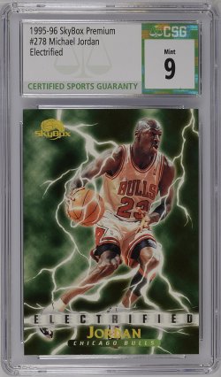 1995 Skybox Premium Michael Jordan Electrified