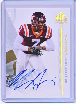    Marcus Davis 2013 SP Authentic Autographs Gold /10