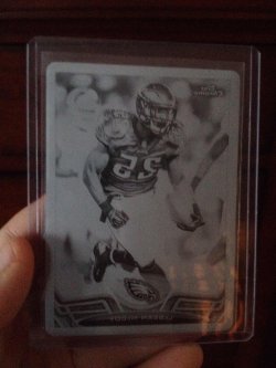 Lesean McCoy printing plate