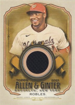    Victor Robles 2021 Topps Allen & Ginter Relic Card