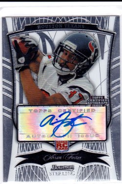 2009 Bowman Sterling Arian Foster
