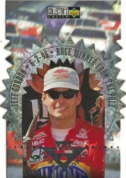 1997 Upper Deck Collectors Choice Triple Force Jeff Gordon