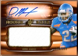 2012 Upper Deck SPx Doug Martin Rookie Jersey Auto