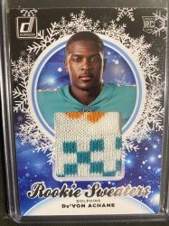 2023 Panini donruss devon achane rookie sweaters