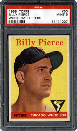 1958 Topps  Billy Pierce