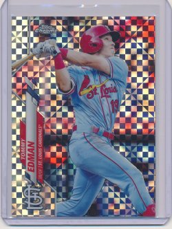    Tommy Edman 2020 Topps Chrome Xfractor