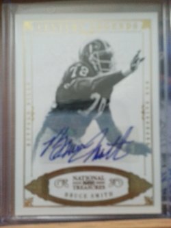    2012 National Treasures Bruce Smith Century Legends Autograph
