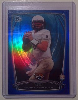 2014   Blake Bortles ROOKIE Blue Foil  141/499