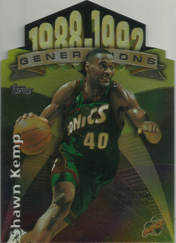 1997 Topps  Shawn Kemp Generations