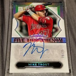 2020 Topps Five Star Mike Trout Five Tool Phenom