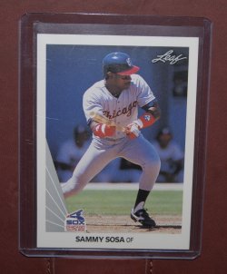 1990 Leaf  Sammy Sosa
