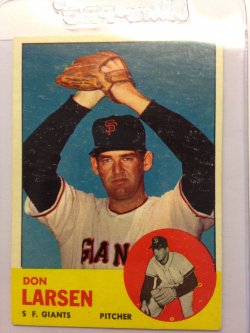 1963 Topps  Don Larsen