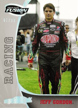 2009 Press Pass Fusion Jeff Gordon