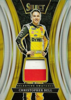 2025 Panini Select Racing (sheet metal) Christopher Bell