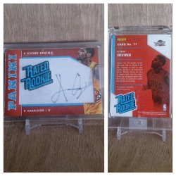 12-13  Panini Panini base  kyrie irving rated rookie signatures 