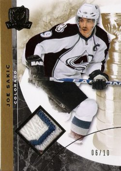 2008-2009 Upper Deck The Cup Joe Sakic Patch