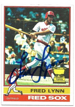 1976 Topps All Star Rookie PS Fred Lynn 6/6/22