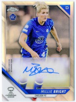 2021-22 Topps Chrome UWCL Autographs Millie Bright