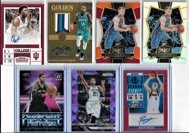 Large high/mid-end Lot (Doncic Silver/NT RPAs/Prizm RC) - Blowout