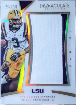 2015 Panini Immaculate Odell Beckham Jr the college standard prime