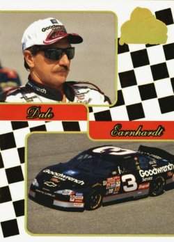 2001 Press Pass Premium Racing (gold) Dale Earnhardt