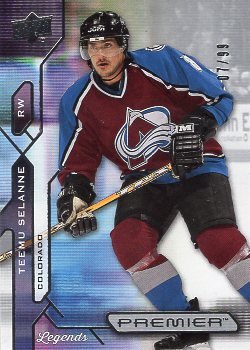 2021/22 Upper Deck Premier Selanne