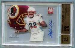 2012 Panini Elite Alfred Morris Rookie Hard Hats
