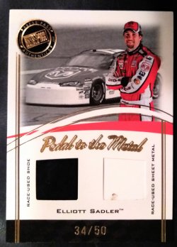 2007 Press Pass Pedal to the Metal Elliott Sadler