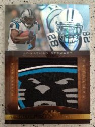 2010  Absolute Jonathan Stewart Logo Patch5/25