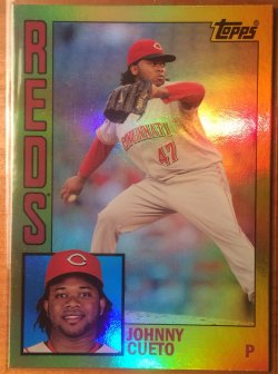2012 Topps Archives Gold Foil Johnny Cueto