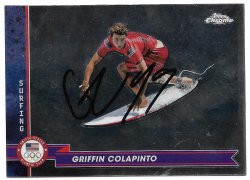 2024 Topps Olympics TTM Griffin Colapinto 11/2/24