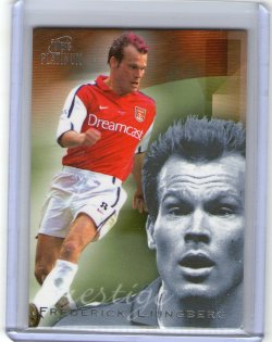 2001  Futera Platinum Prestige Freddie Ljungberg