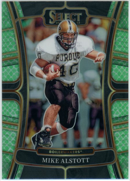 Mike Alstott football card (Purdue Boilermakers) 1996 Upper Deck