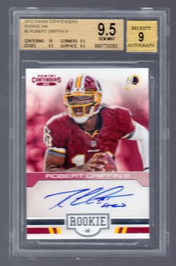 2012 Panini Contenders Robert Griffin III
