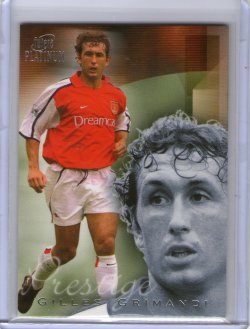 2001  Futera Platinum Prestige Gilles Grimandi