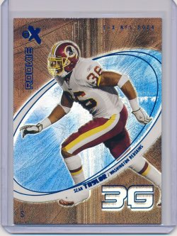   Sean Taylor 2004 E-X Essential Credentials Now RC /55